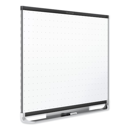 Quartet Boards, Magnetic Dry Erase, Aluminum; Plastic Frame, White TEM548B